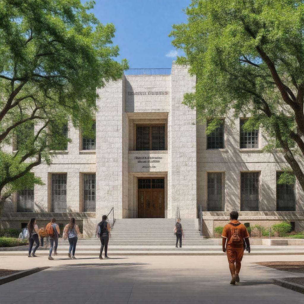 AI-created image of McCombs School of Business