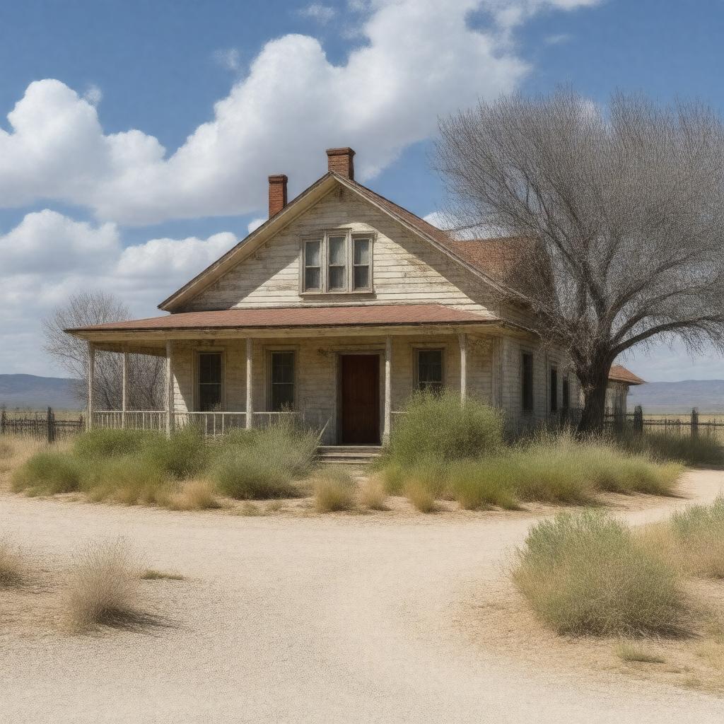 AI-created image of McDonald Ranch House