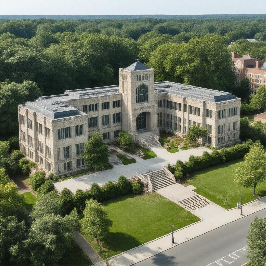 Click to view larger image AI-created image of McDonnell Hall