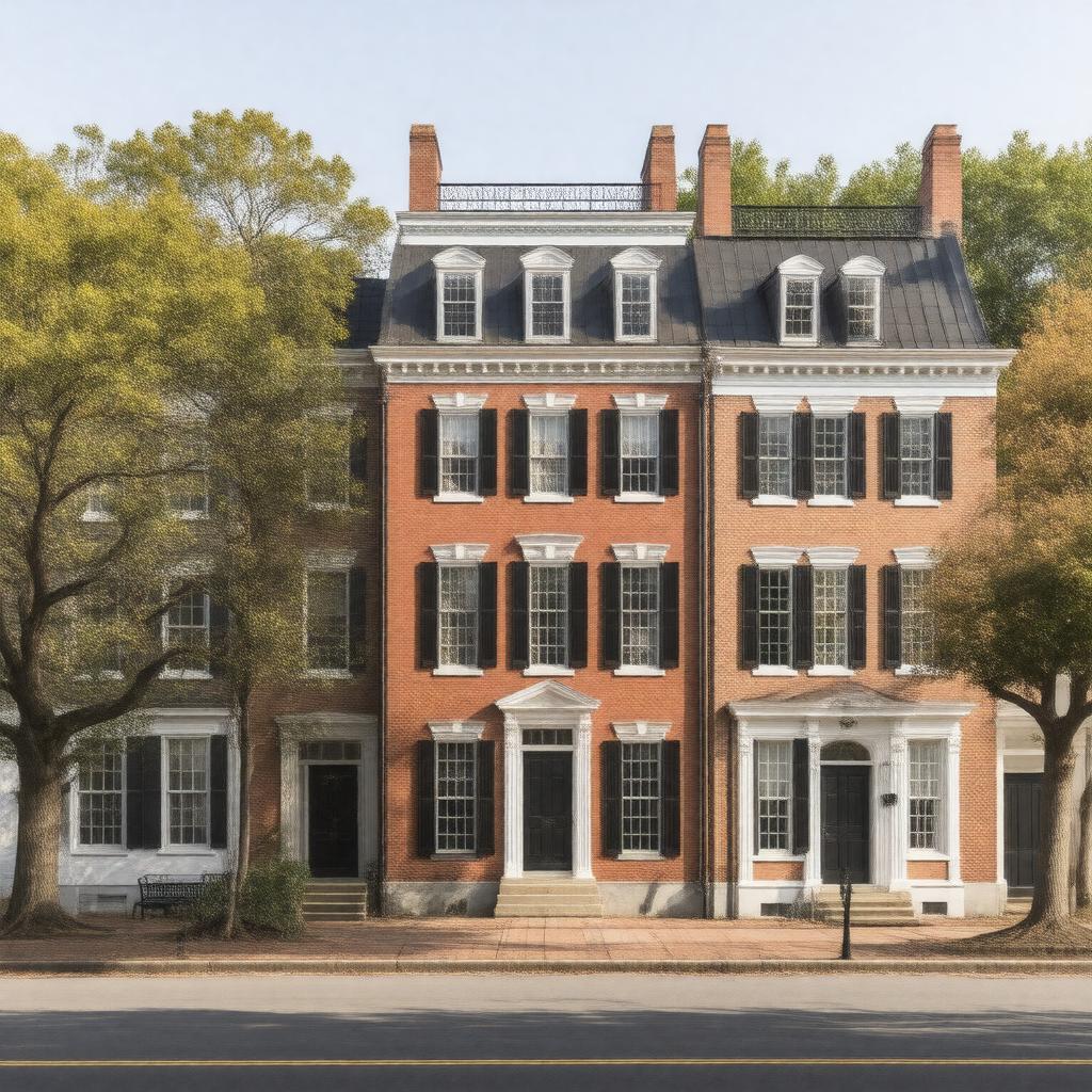 AI-created image of McIntire Historic District