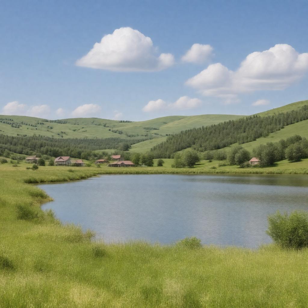 AI-created image of McLean County, North Dakota