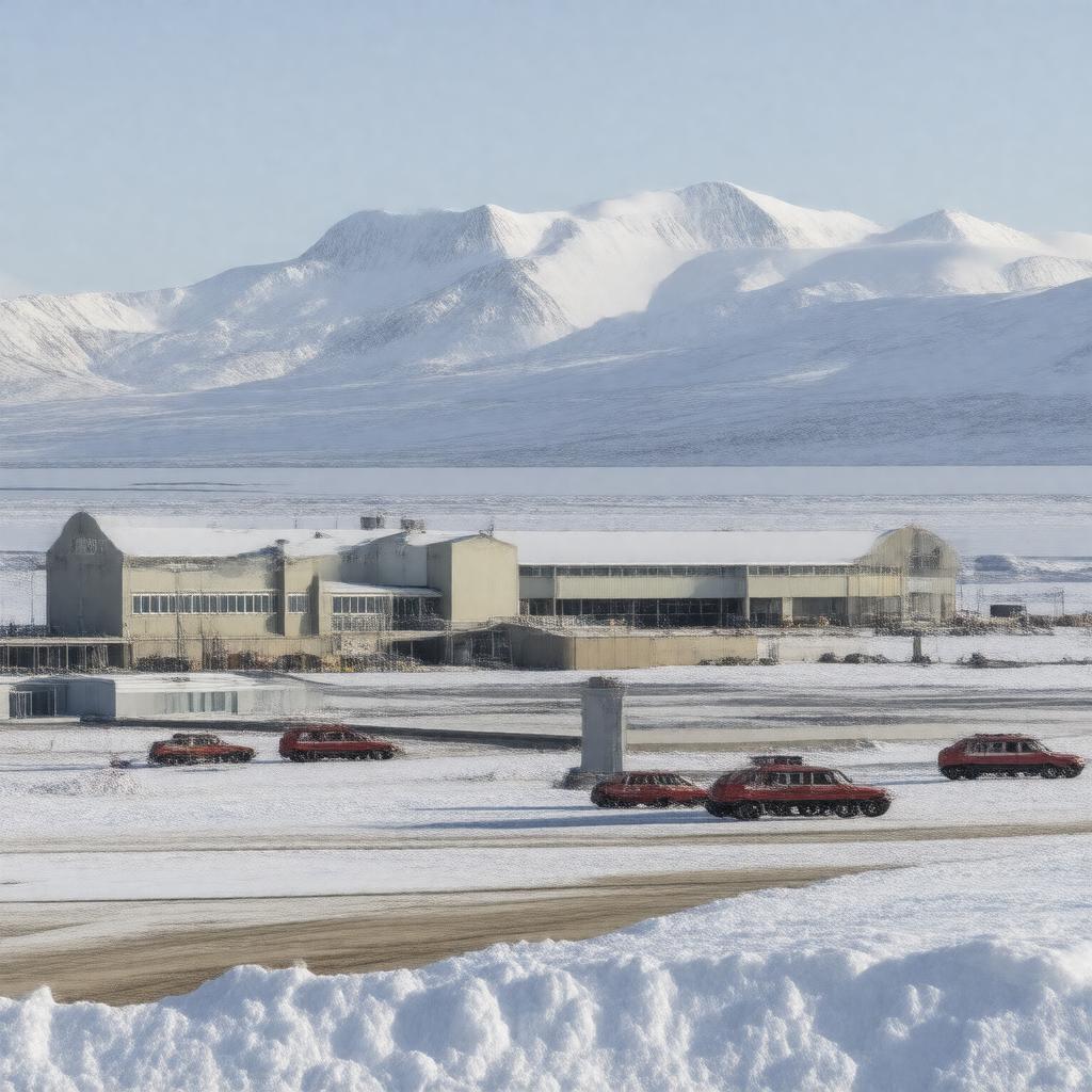 AI-created image of McMurdo Station