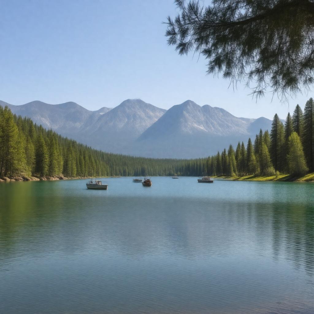 Click to view larger image AI-created image of Meadowlark Lake