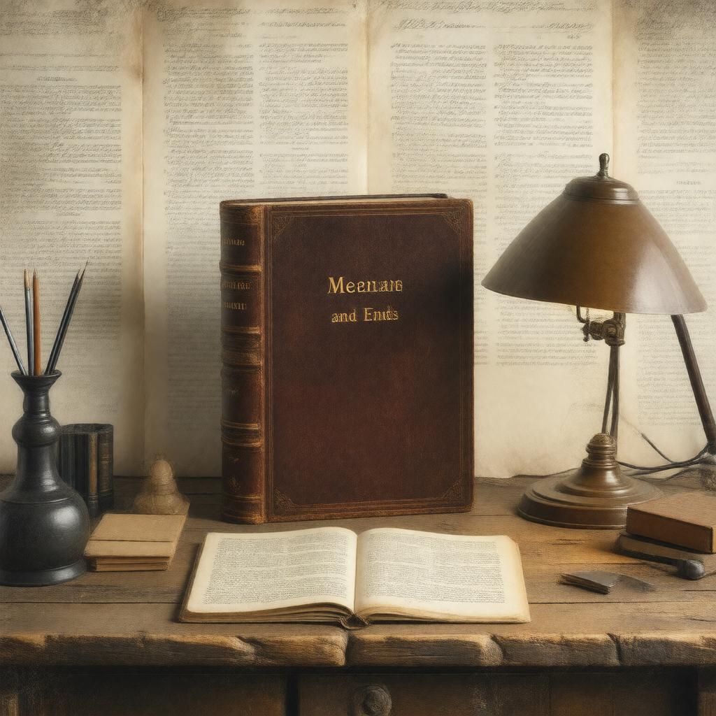 AI-created image of Means and Ends