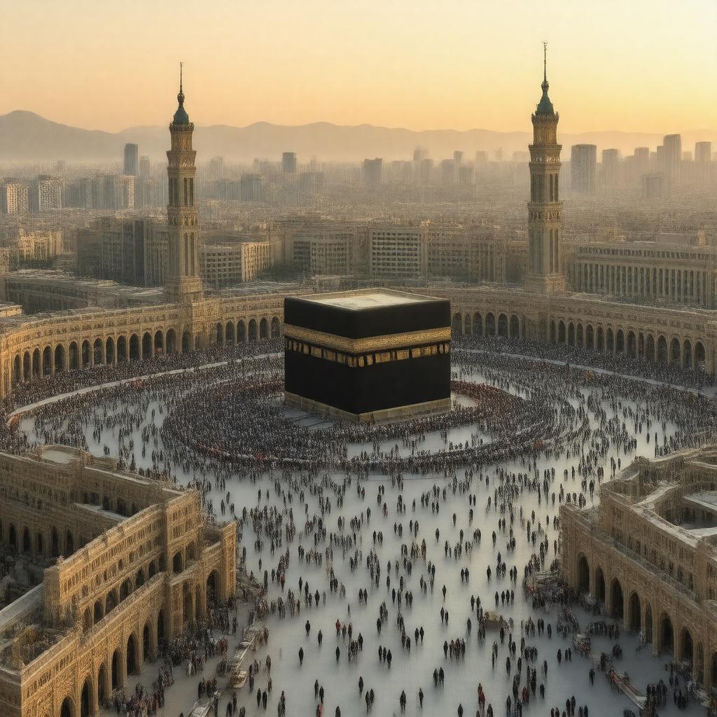 AI-created image of Mecca
