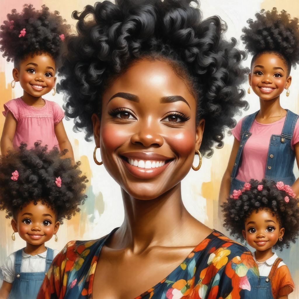 AI-created image of Mechal Renee Roe