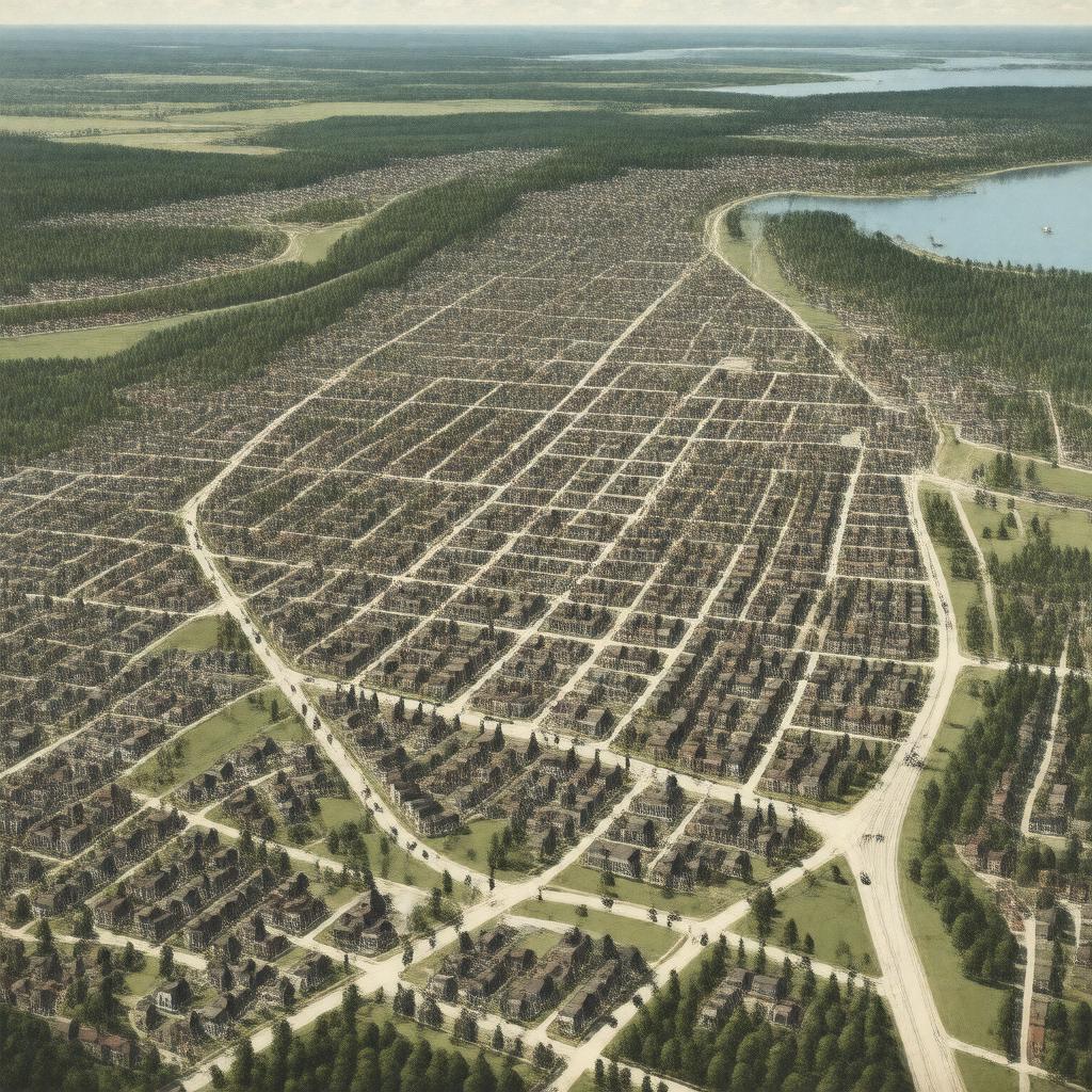 AI-created image of Mechanicsville