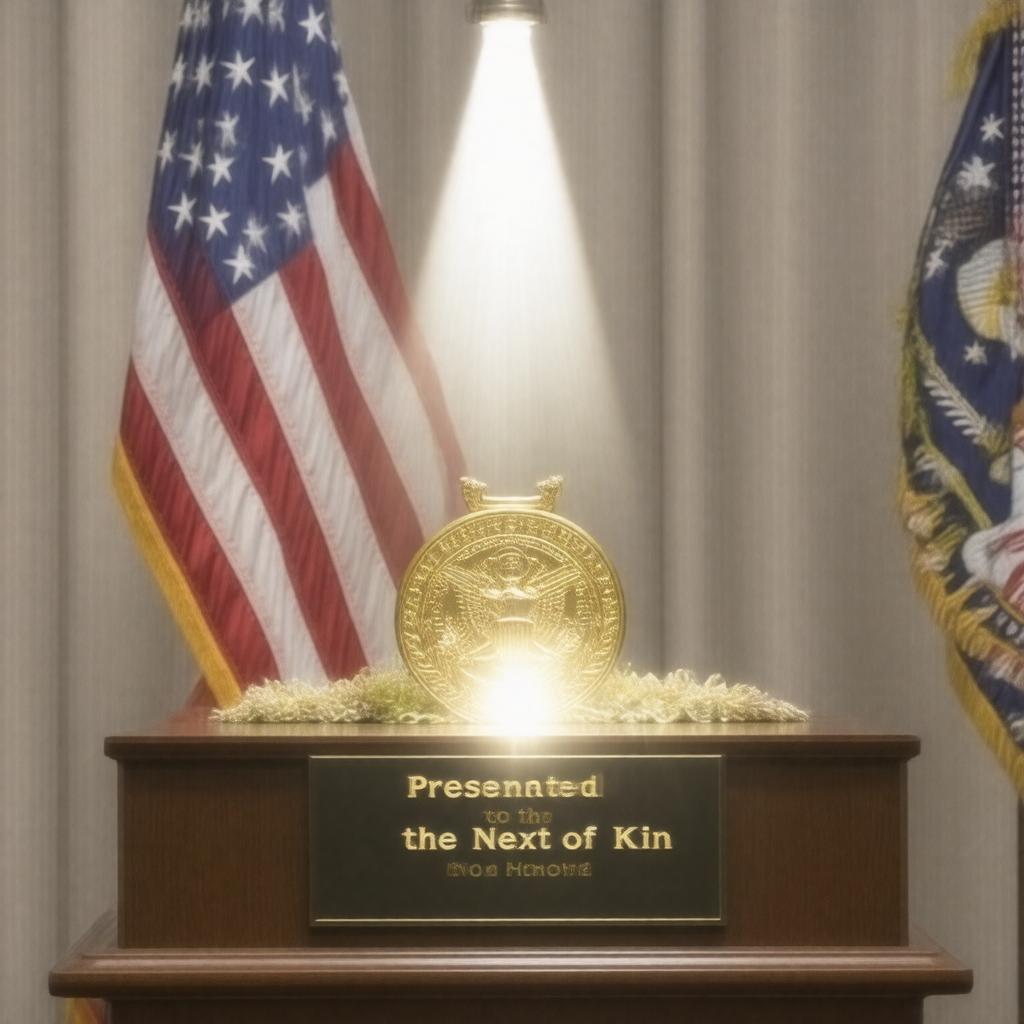 Click to view larger image AI-created image of Medal of Honor (posthumous)