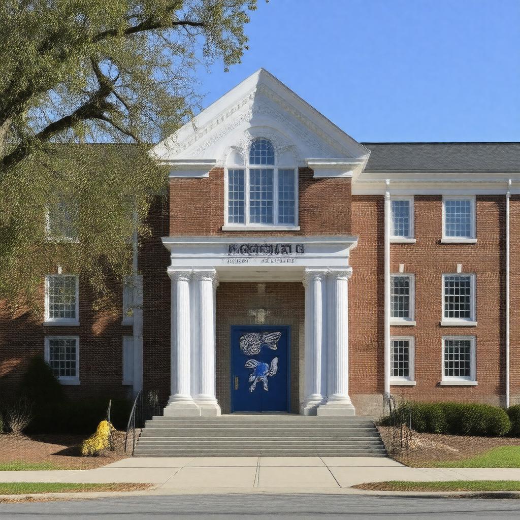 AI-created image of Medfield High School