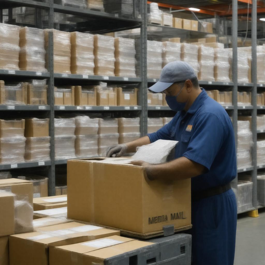 Click to view larger image AI-created image of Media Mail