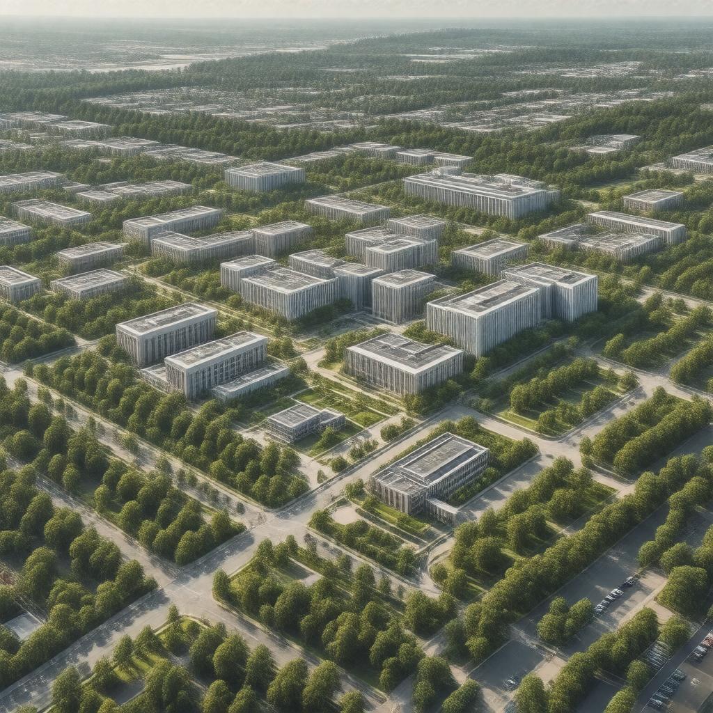 AI-created image of Medical Campus