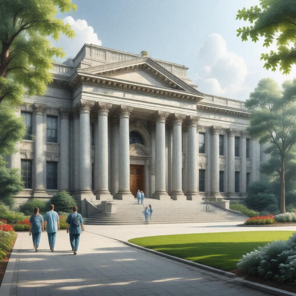 AI-created image of Medical School