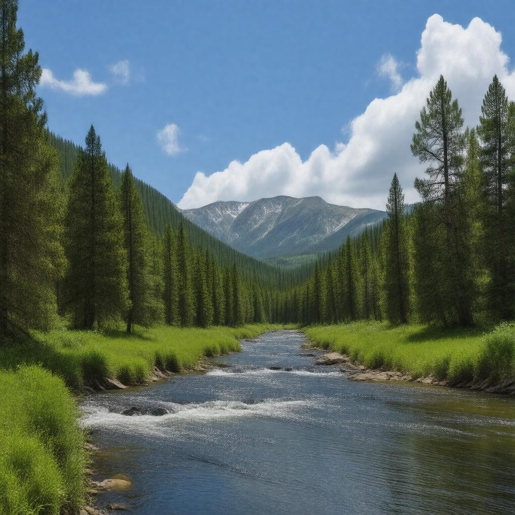 Click to view larger image AI-created image of Medicine Bow-Routt National Forests