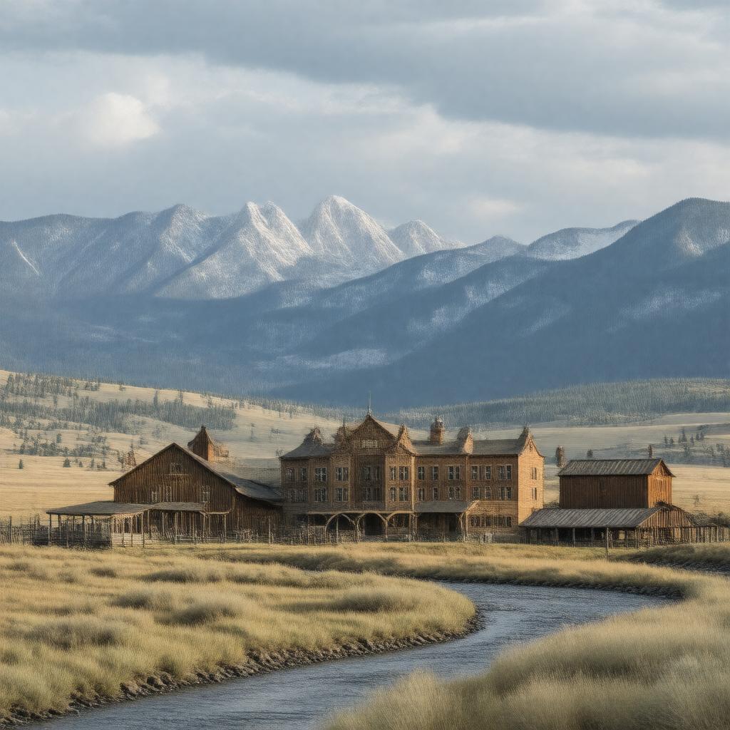 AI-created image of Medicine Bow