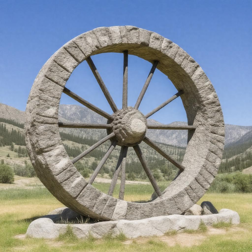 AI-created image of Medicine Wheel National Historic Landmark