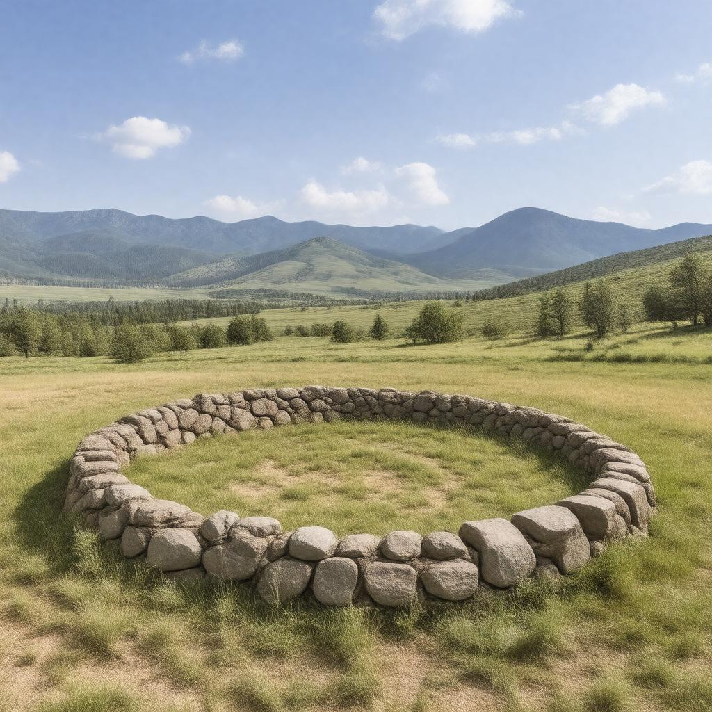 AI-created image of Medicine Wheel Passage