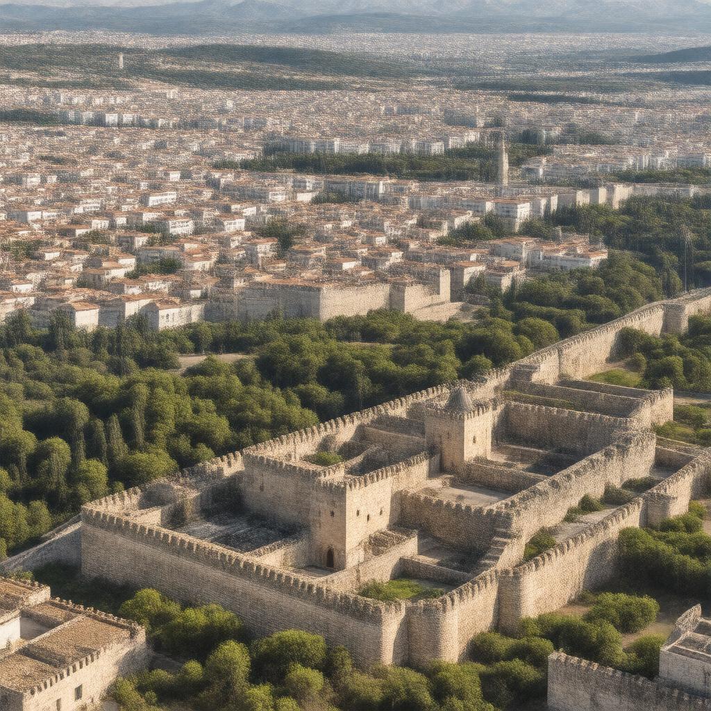 AI-created image of Medieval City of Rhodes