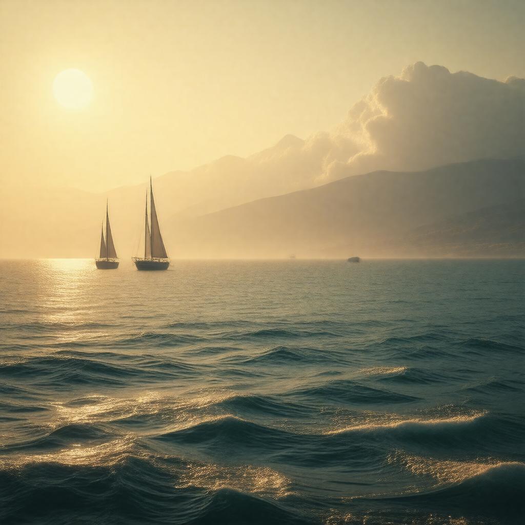AI-created image of Mediterranean Sea
