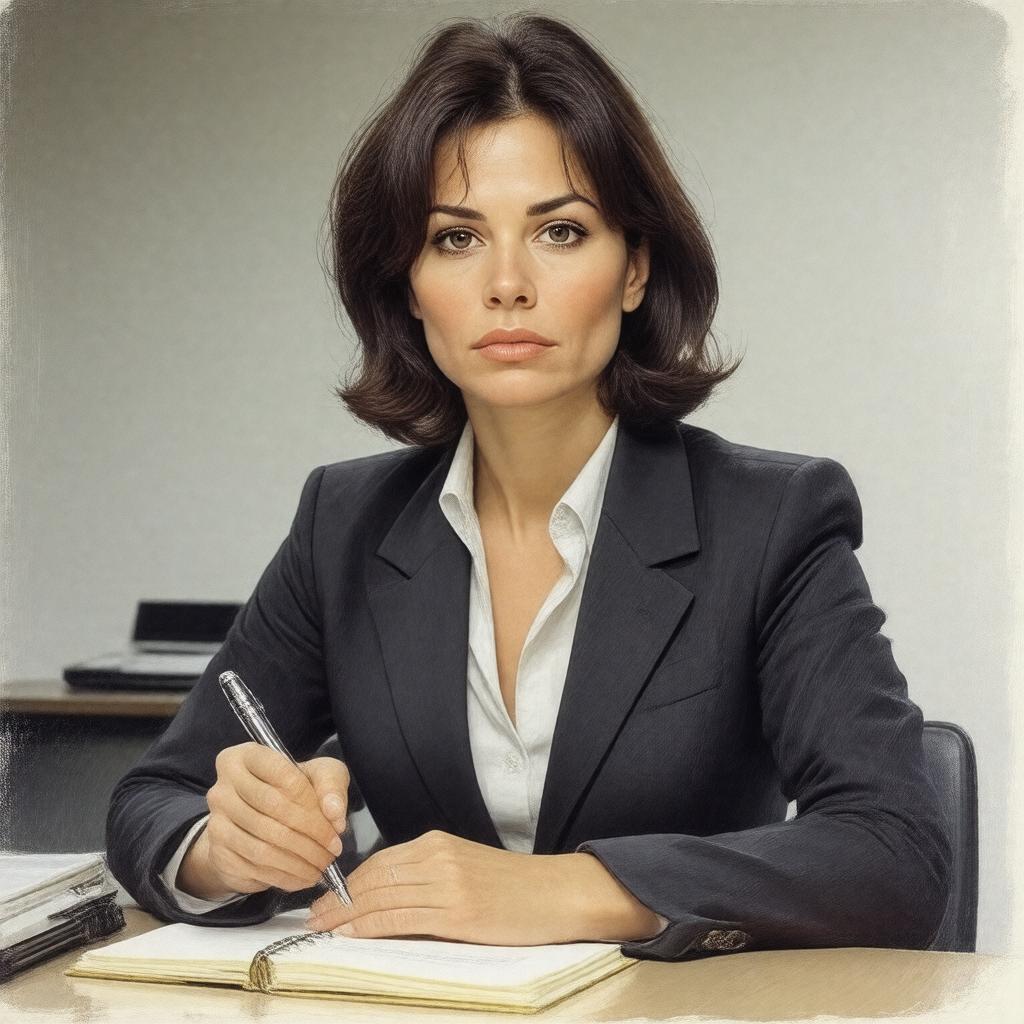 AI-created image of Megan Carter