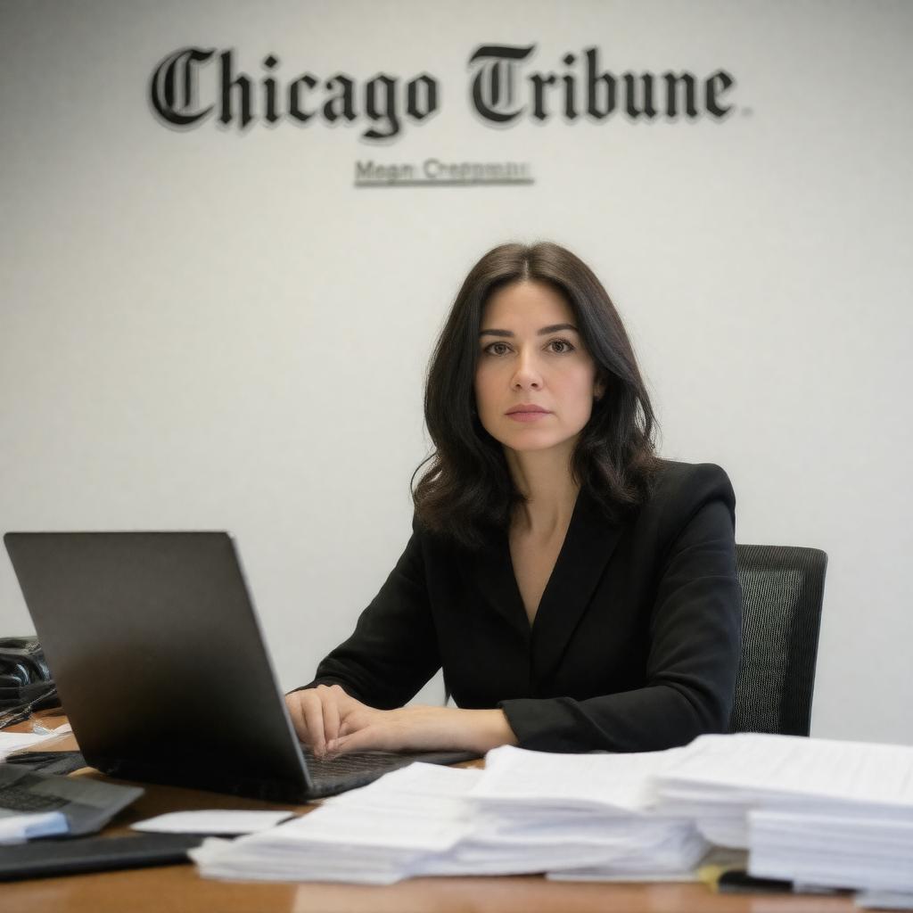 AI-created image of Megan Crepeau