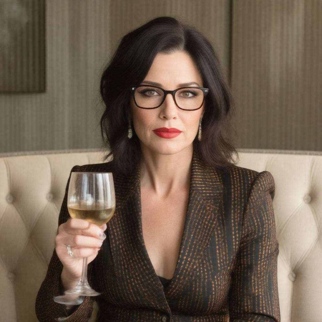 AI-created image of Megan Mullally