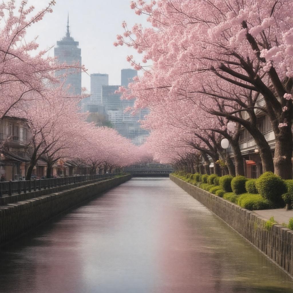 AI-created image of Meguro