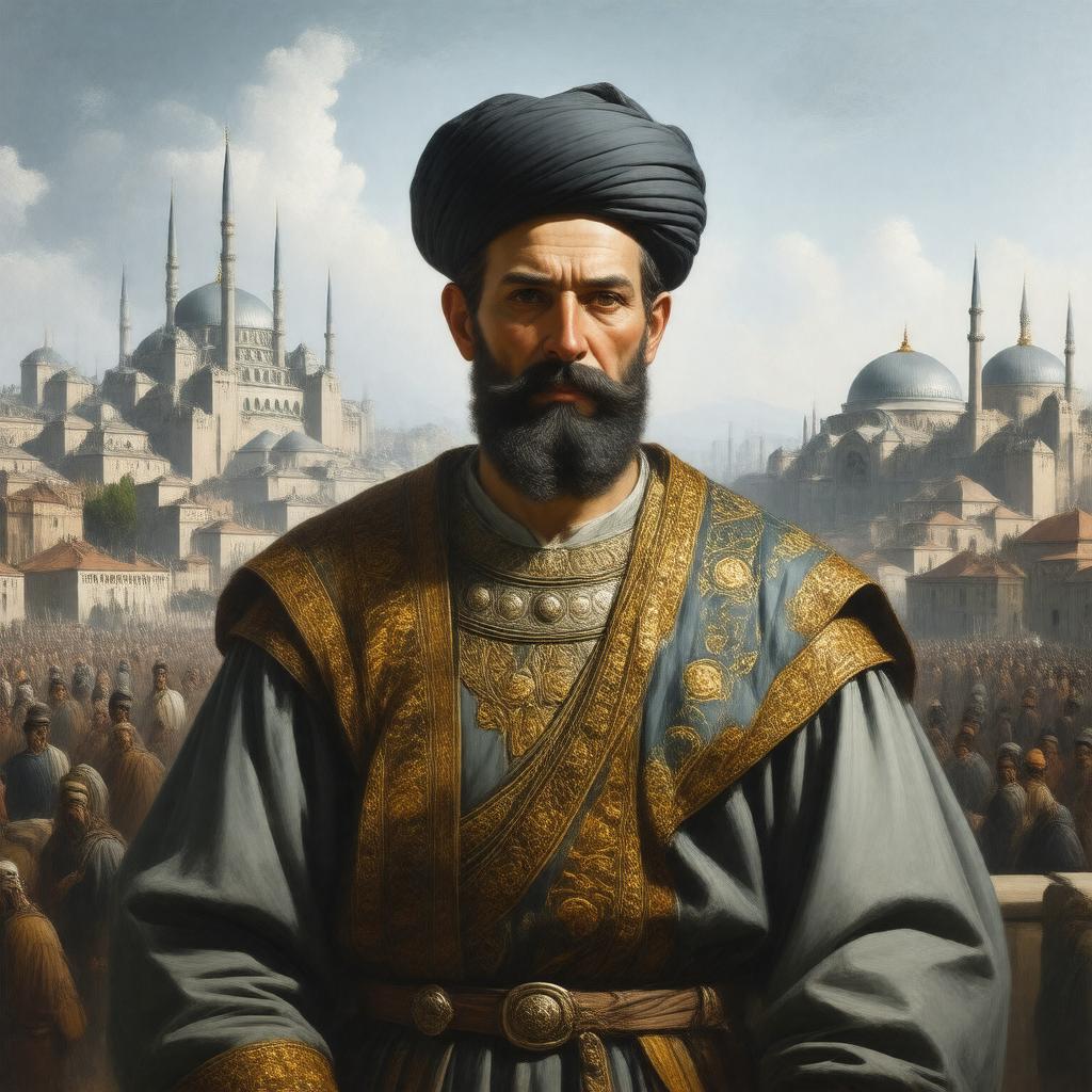 AI-created image of Mehmed the Conqueror