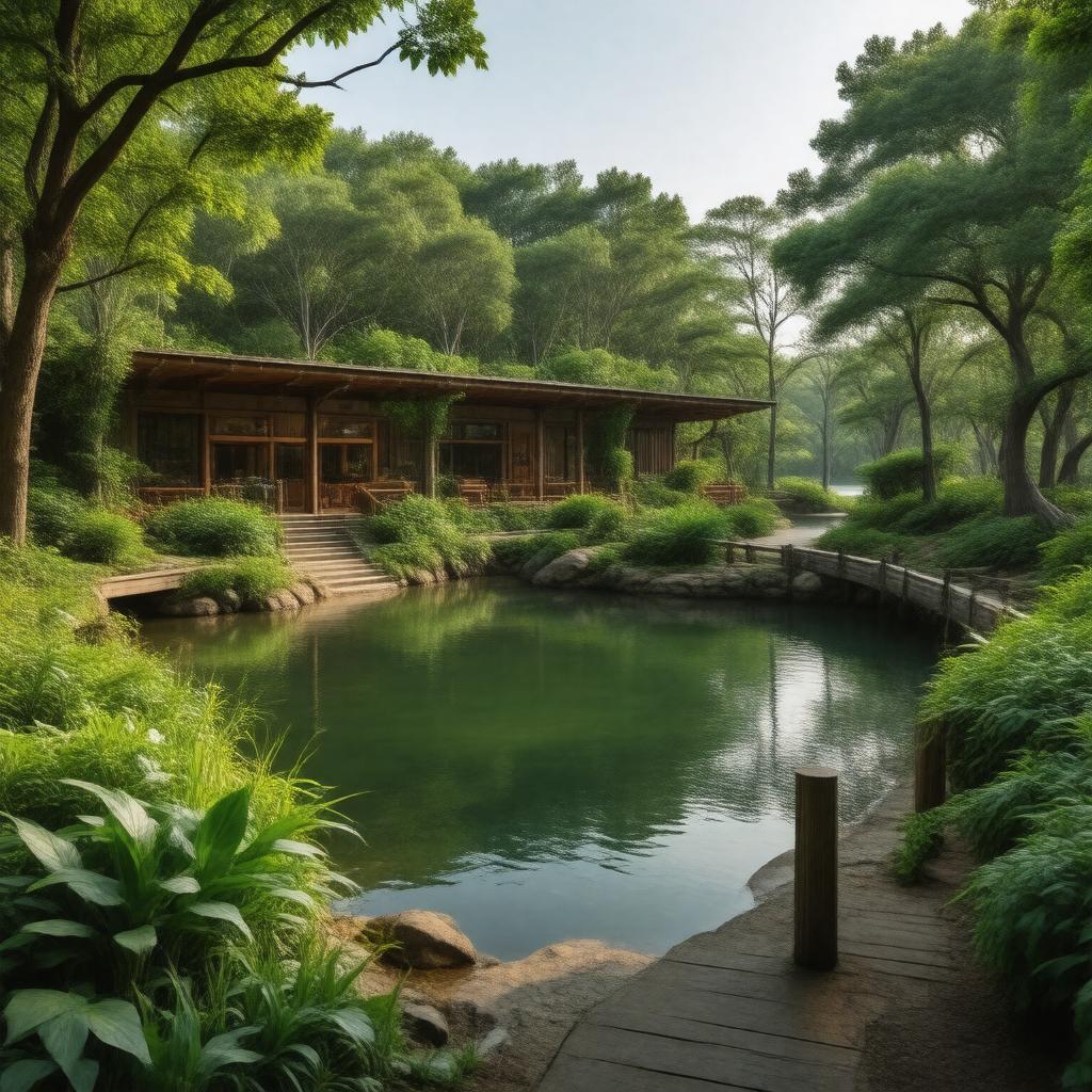 AI-created image of Meigs Point Nature Center