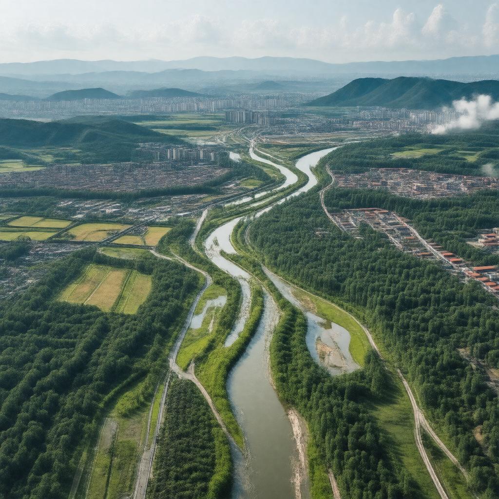 AI-created image of Meihekou