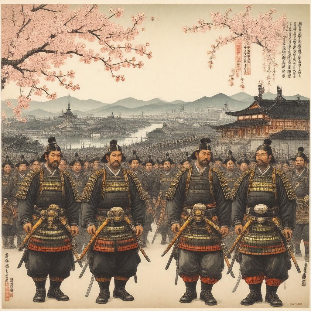 AI-created image of Meiji Restoration