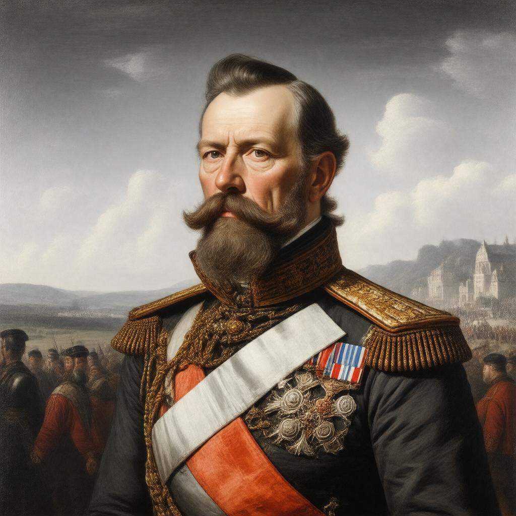 Click to view larger image AI-created image of Meinhardt Schomberg, 3rd Duke of Schomberg