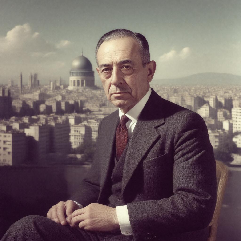 Click to view larger image AI-created image of Meir Dizengoff