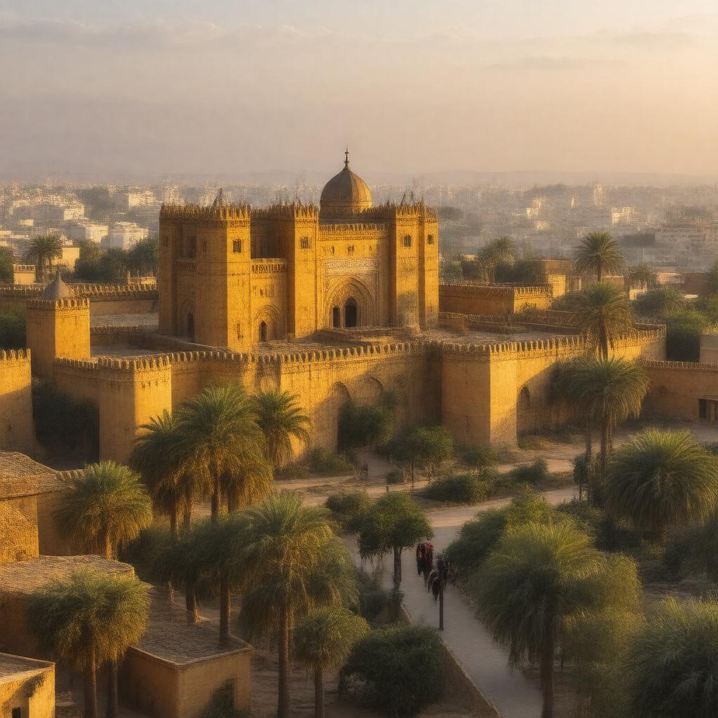 AI-created image of Meknès