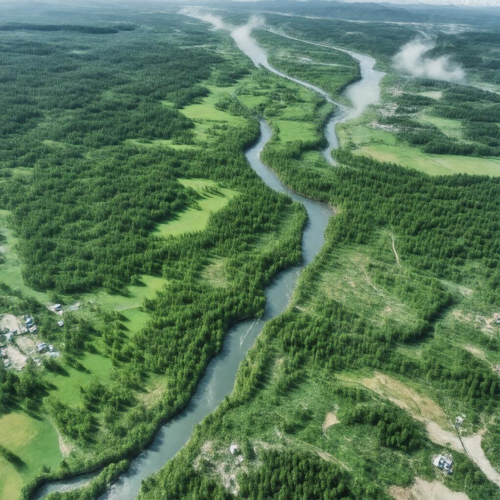 AI-created image of Mekong