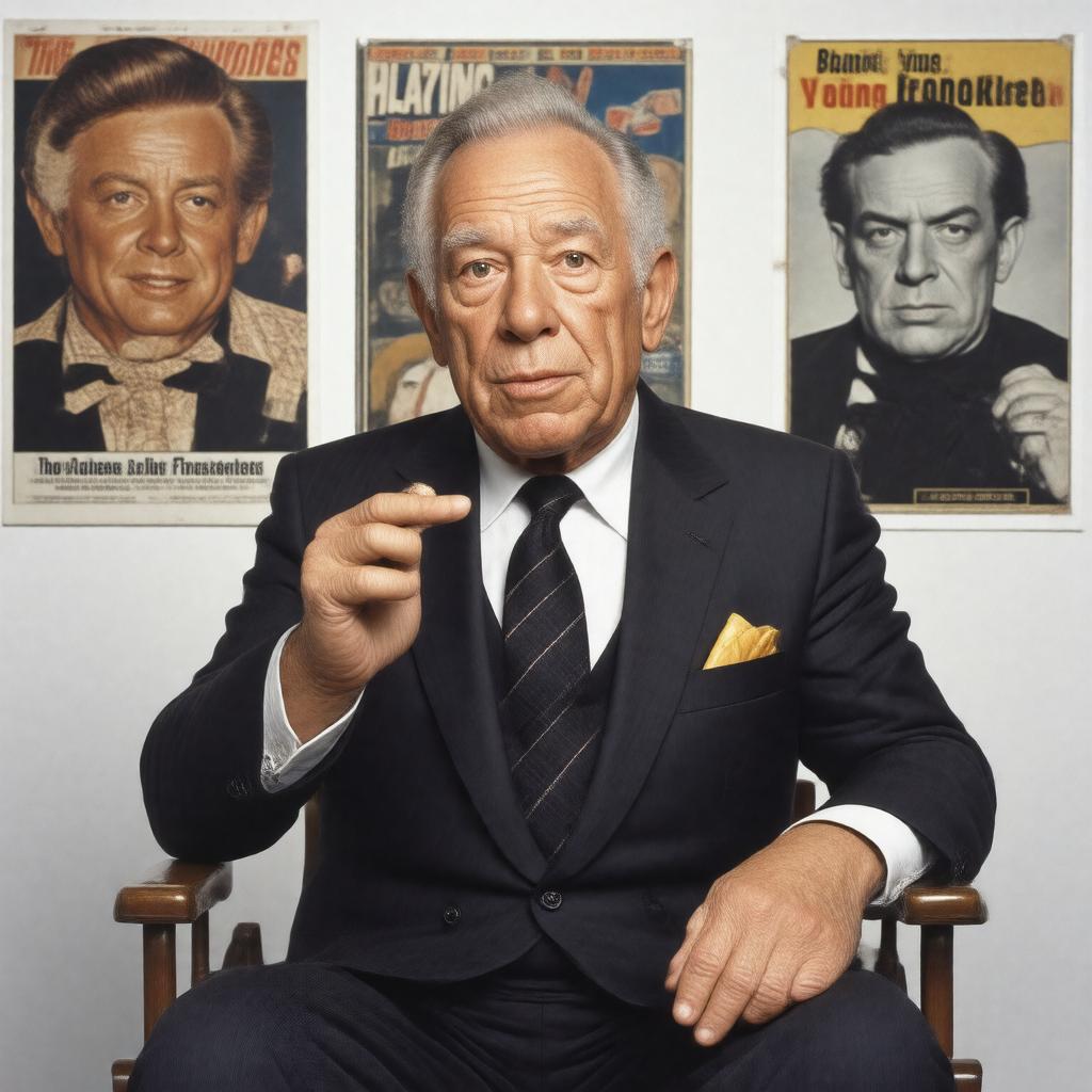 AI-created image of Mel Brooks