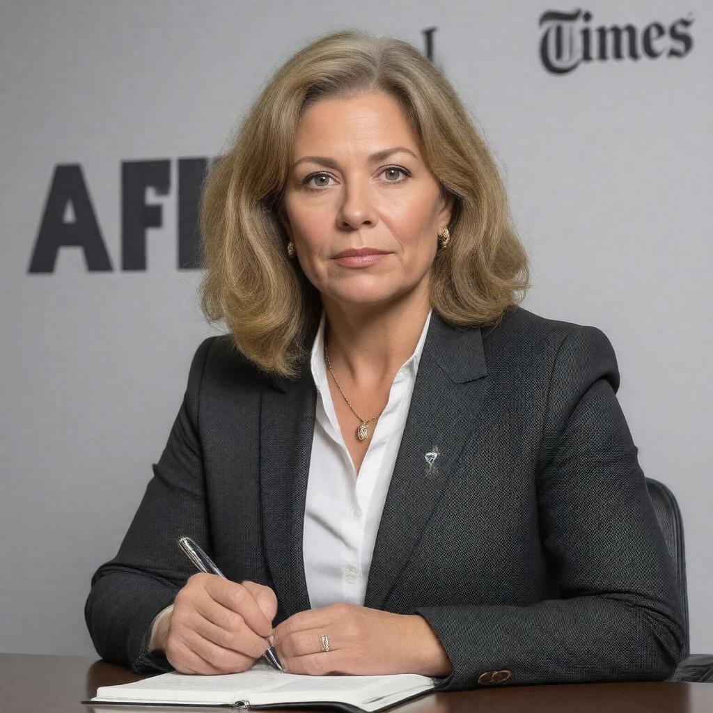 AI-created image of Melanie Mason