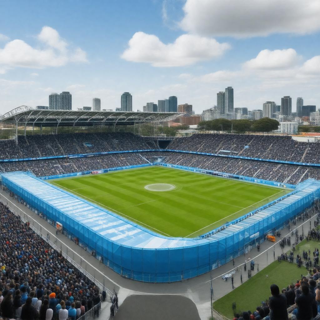 AI-created image of Melbourne City FC