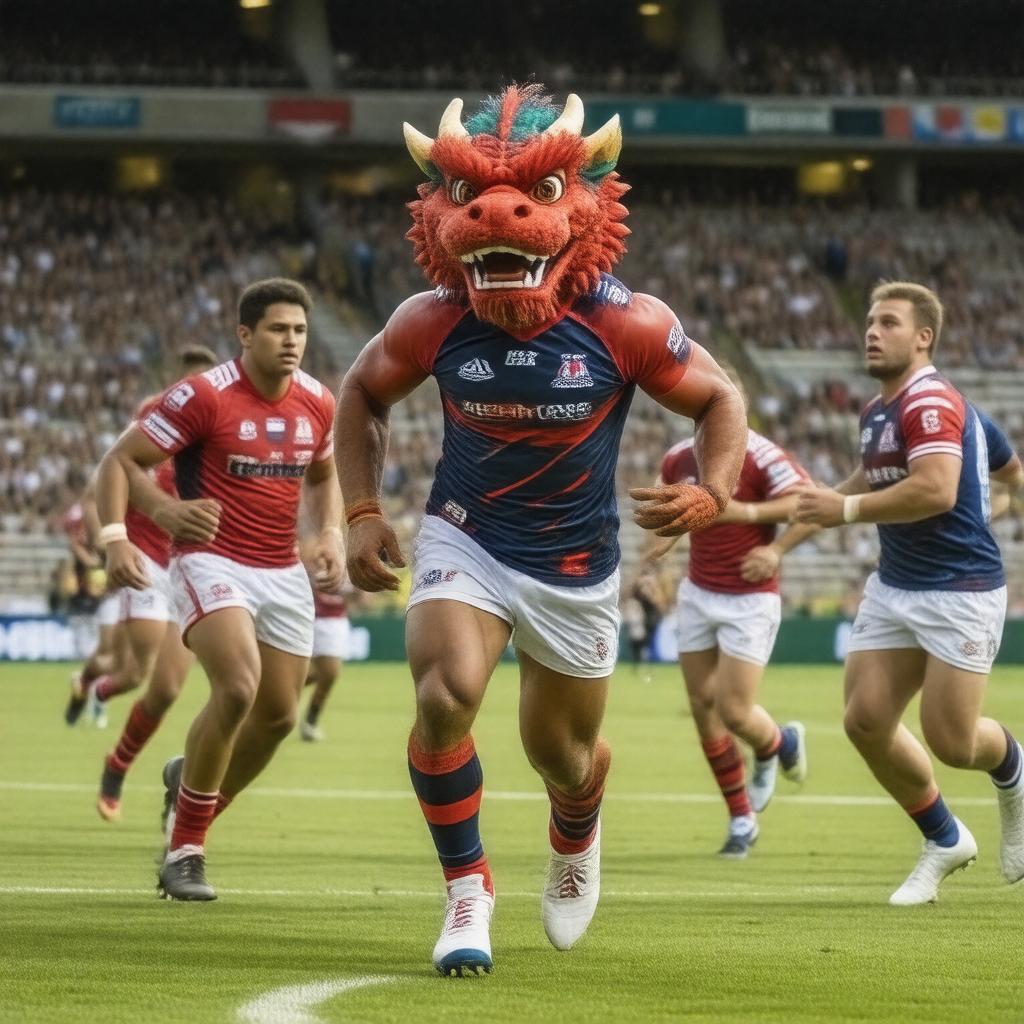 AI-created image of Melbourne Demons