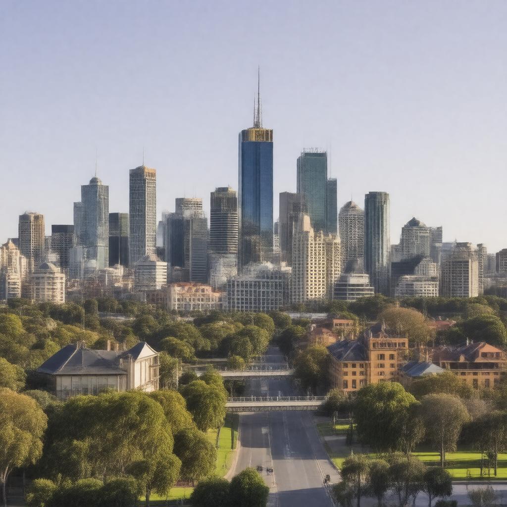 Click to view larger image AI-created image of Melbs