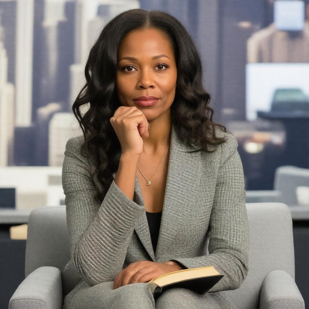 AI-created image of Melissa Harris-Perry