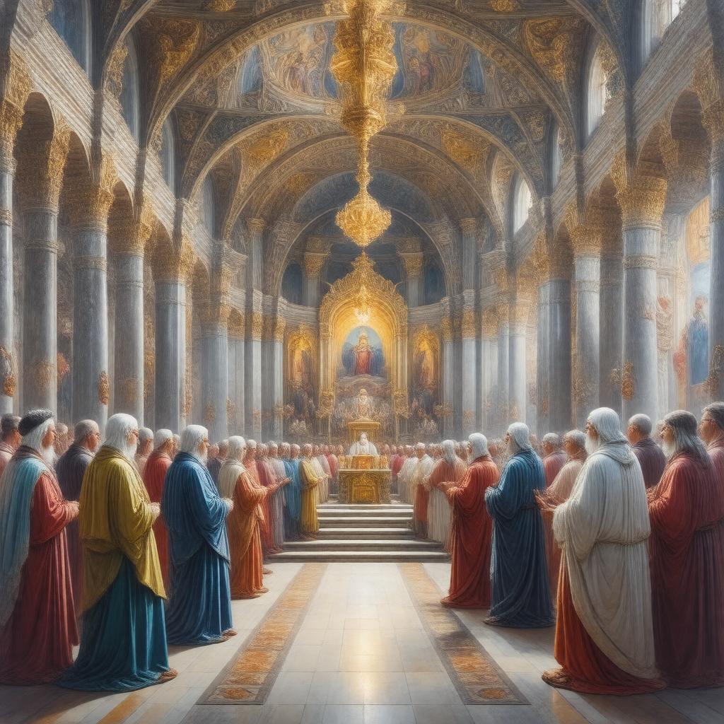 AI-created image of Melkite Rite