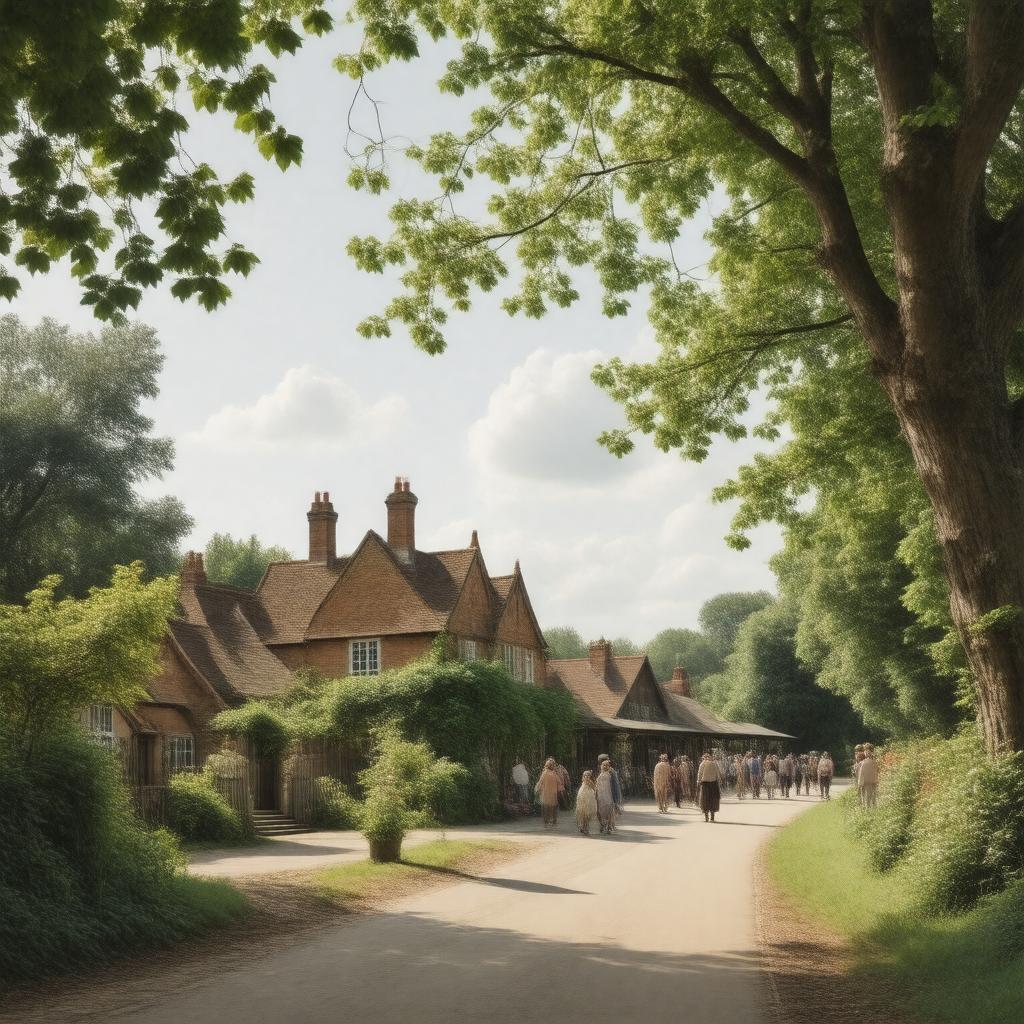 AI-created image of Melton Constable