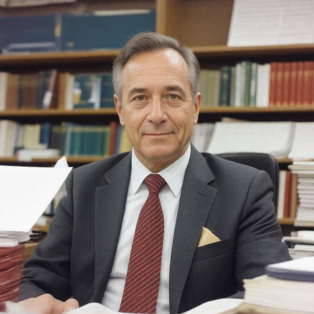 AI-created image of Melvin Lax