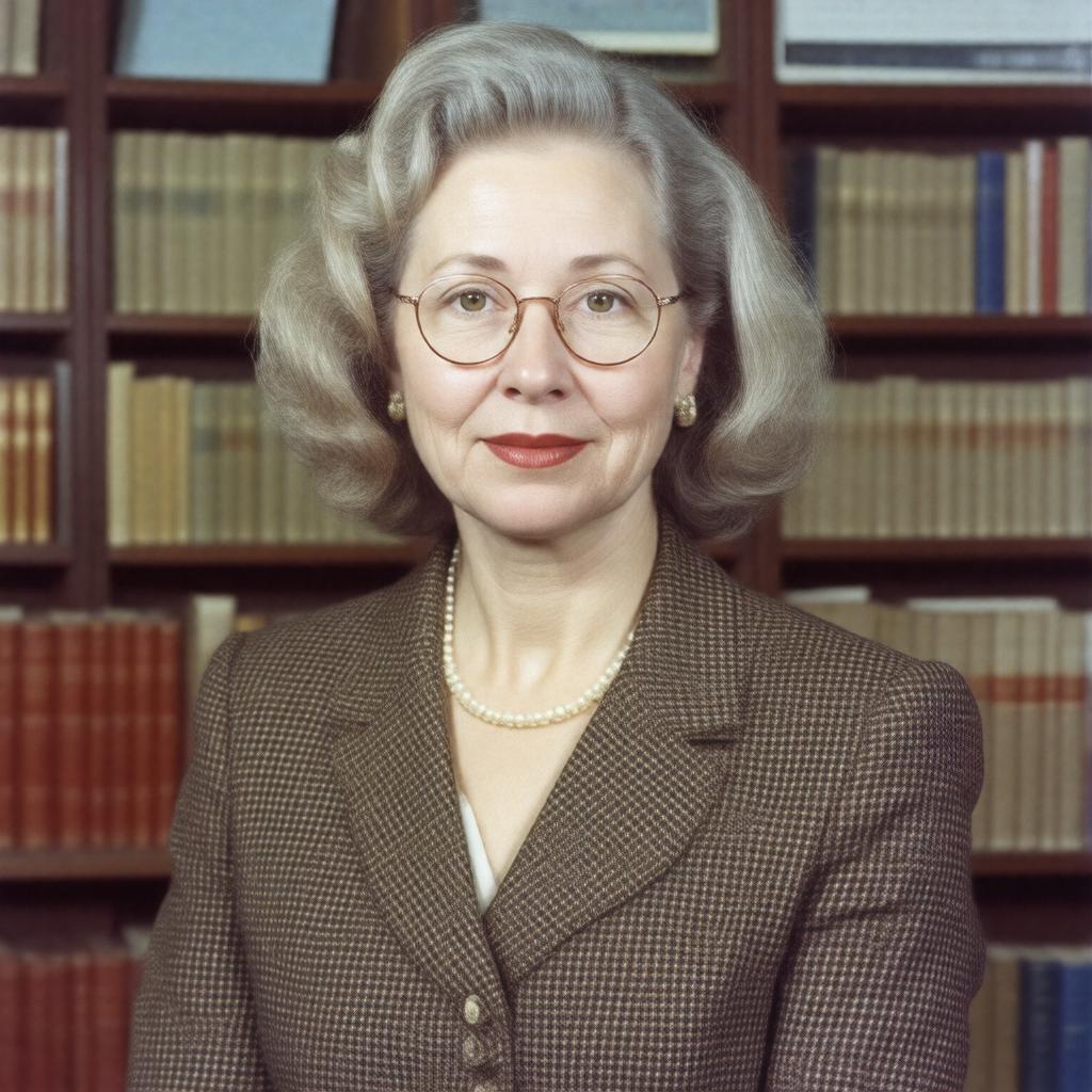 AI-created image of Melza Riggs Wood