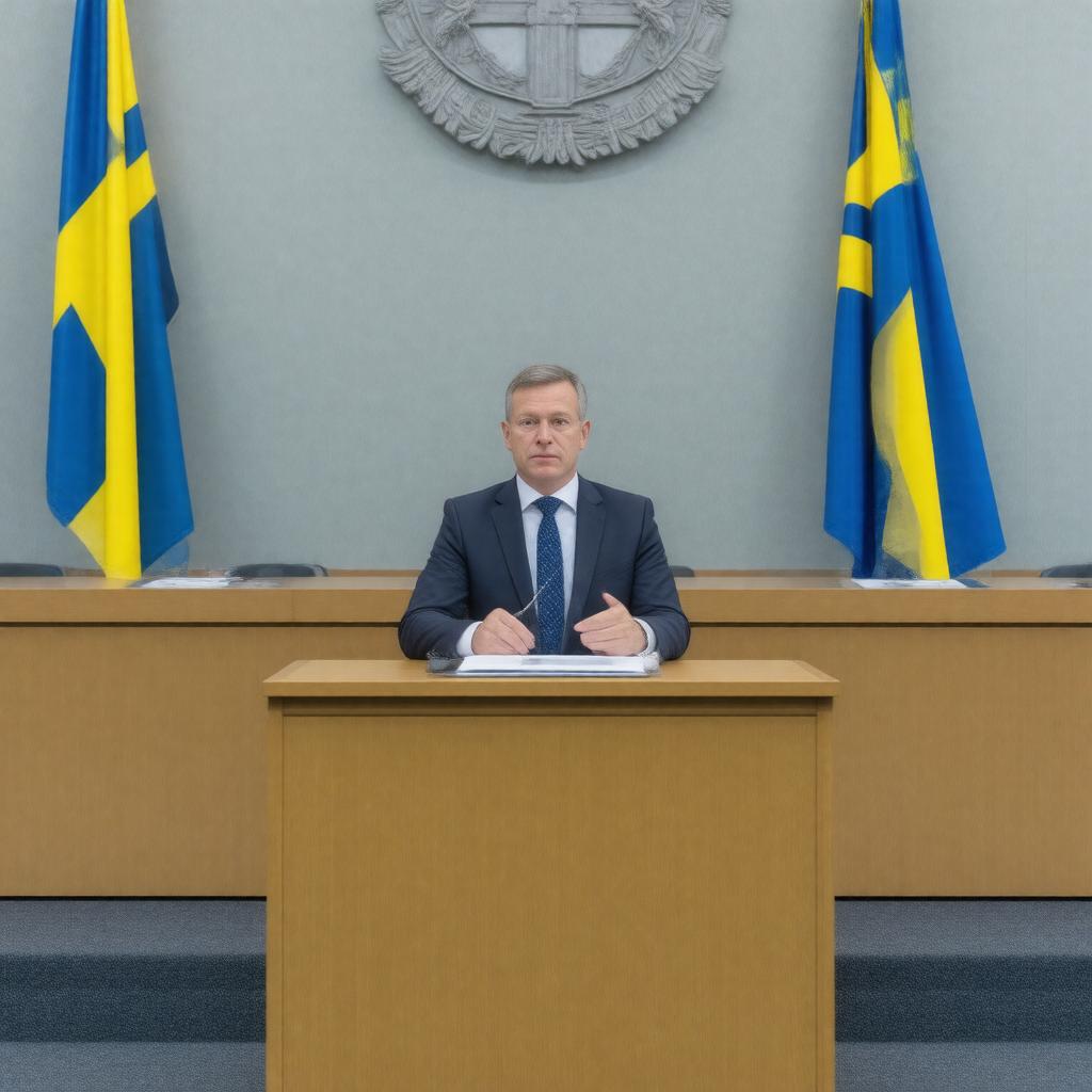 AI-created image of Member of the Riksdag