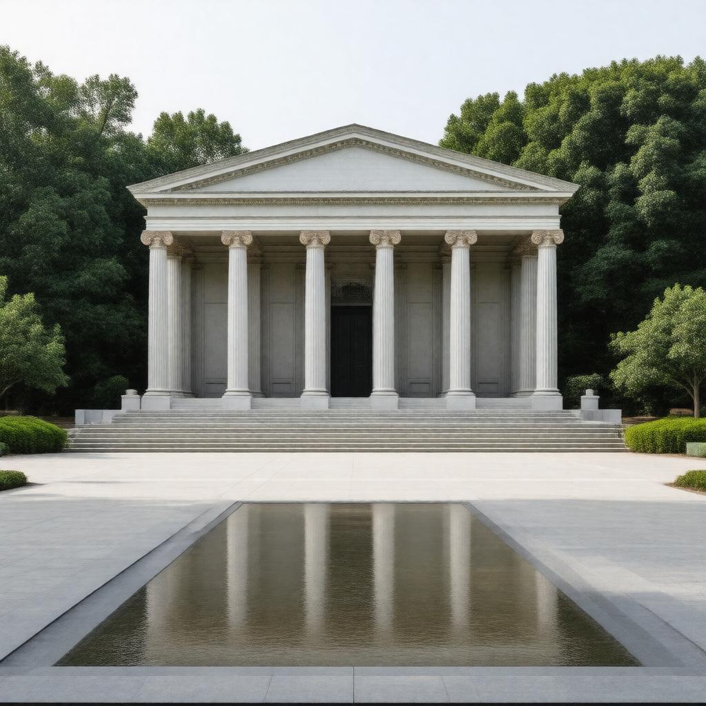 AI-created image of Memorial Amphitheater