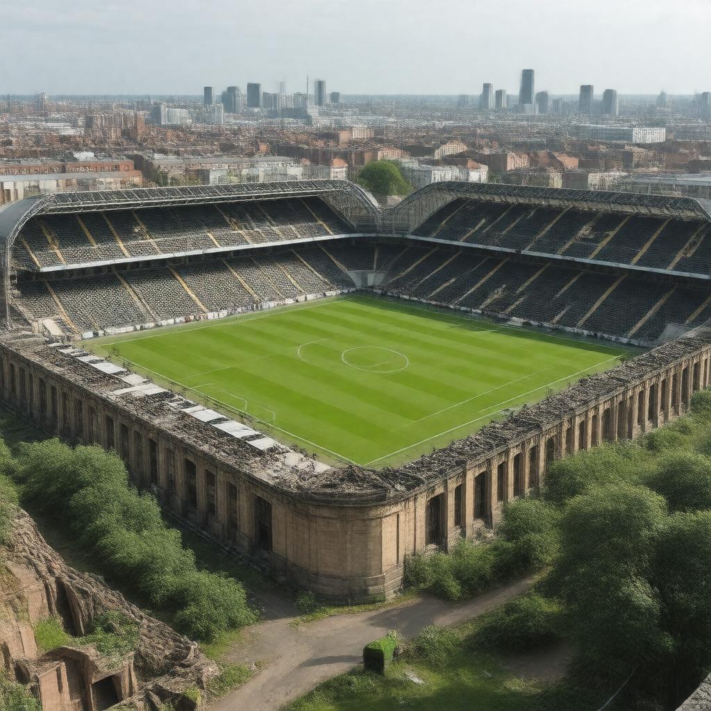 AI-created image of Memorial Grounds