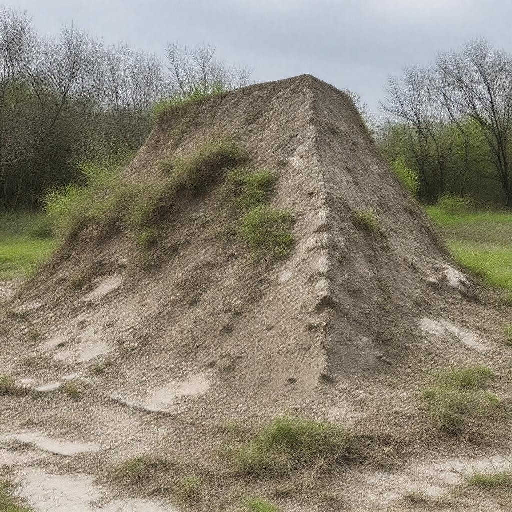 AI-created image of Memorial Mound