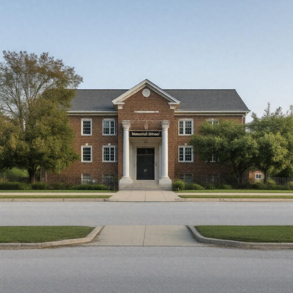 AI-created image of Memorial School