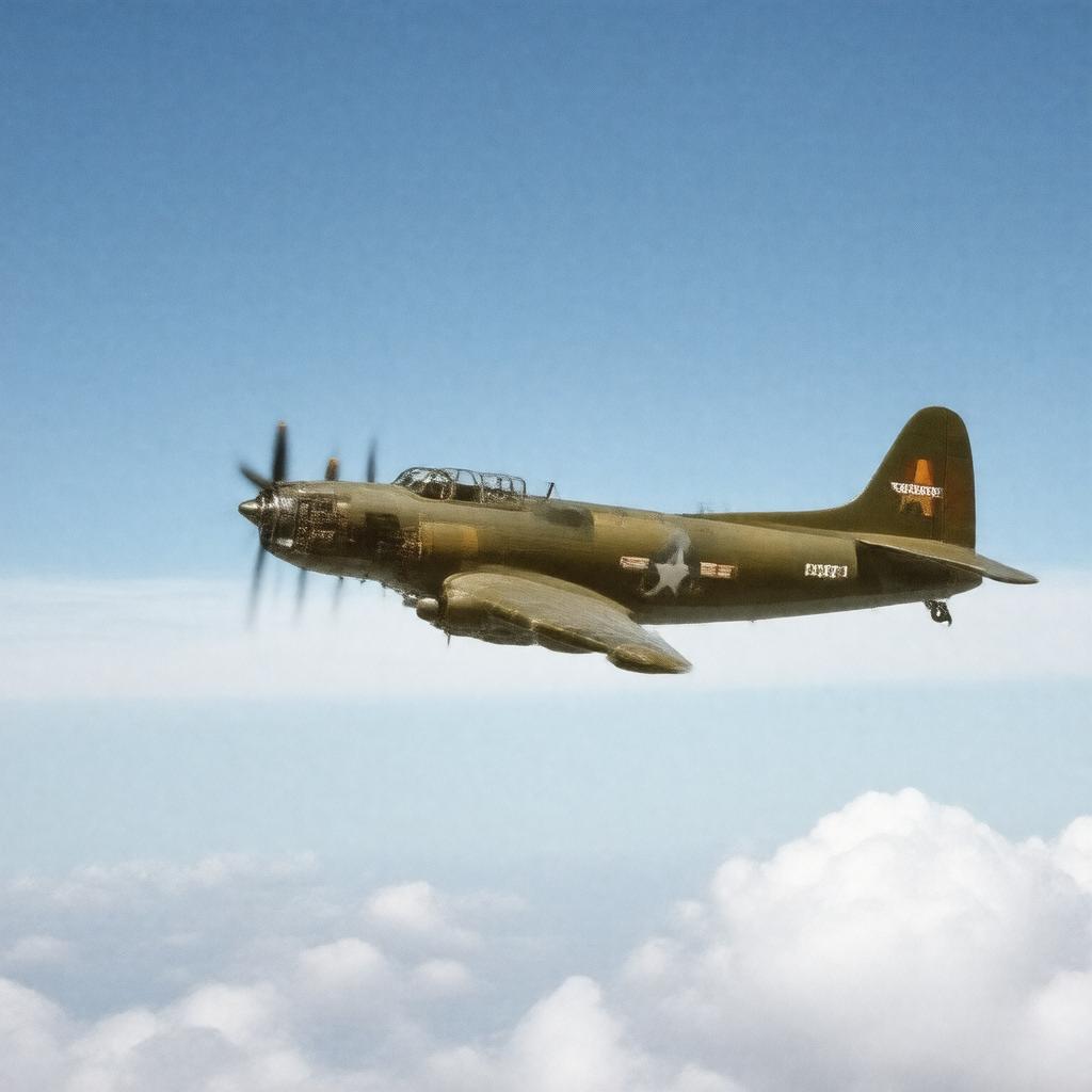 AI-created image of Memphis Belle